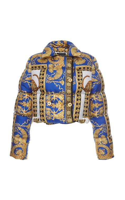 versace tuch blüten|versace jackets for women.